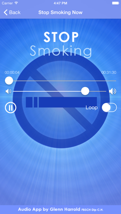 How to cancel & delete Stop Smoking Forever - Hypnosis by Glenn Harrold from iphone & ipad 3