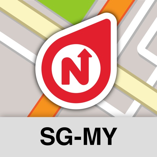 NLife Singapore & Malaysia - Offline GPS Navigation & Maps icon