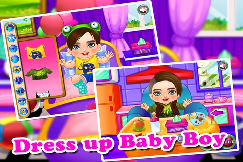Baby Care - Cleaning,Makeover&DressUp screenshot 3