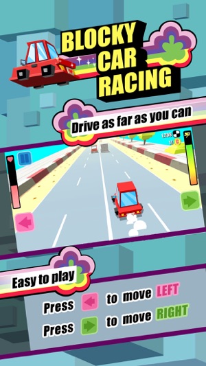 Blocky Car Racing(圖1)-速報App