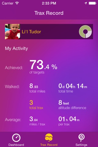 BabyTrax - Never miss your baby walks! screenshot 2