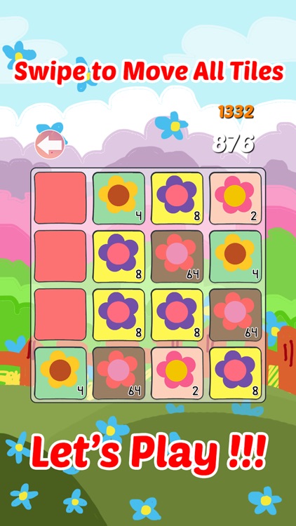 AAA+ 2048 Flowers Mania: Amazing Blossom Garden Tiles Numbers Puzzle Match Game For Limited Editions