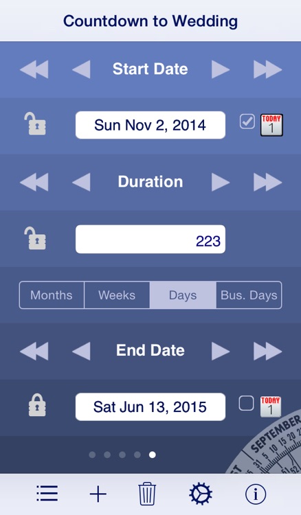 Date Wheel date calculator screenshot-3
