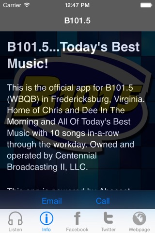 B101.5 screenshot 3