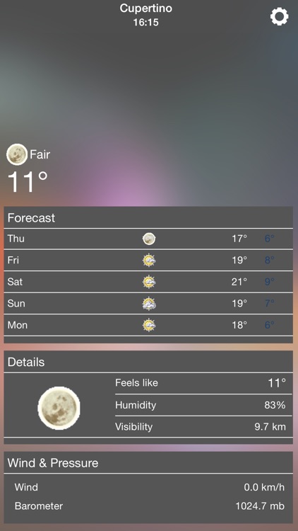 Weather Widget 2015
