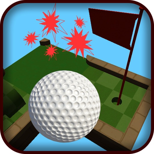 Crazy Golf Course Icon