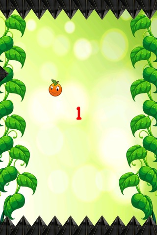 Orange Blitz: Don't touch the black spikes!- Free screenshot 3