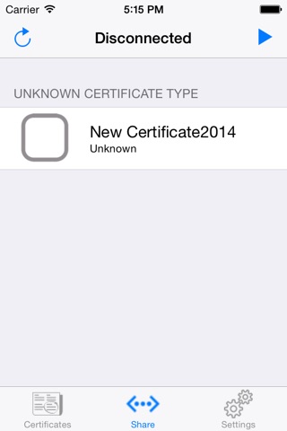 Certificates Lite screenshot 2