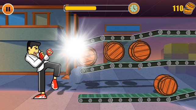 Barrel Kick Fighter 2: An addictive arcade style action free(圖4)-速報App