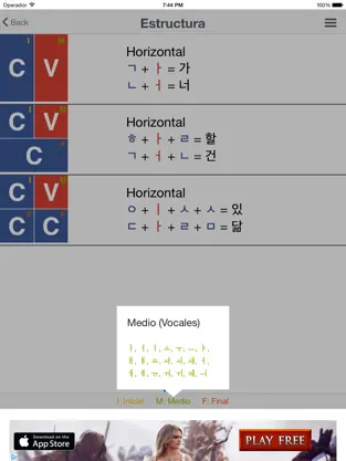 Bildschirmfoto 4 Hangeul 101 - Básico Coreano iphone