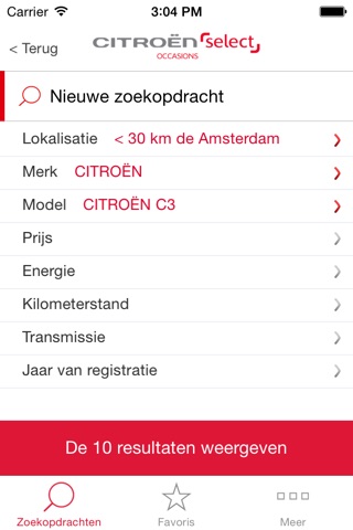 Occasions Citroën Select Netherlands screenshot 2