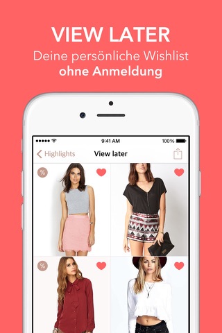 Pocketrobe Fashion Shop - SALEs und Trends direkt in deinen Kleiderschrank screenshot 3