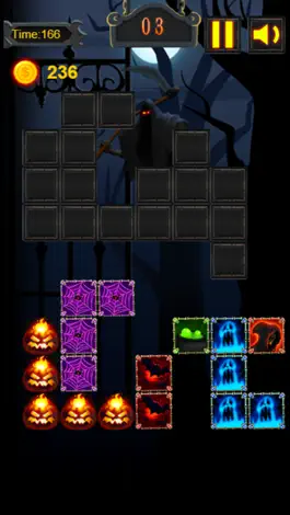 Game screenshot Halloween Blocks Saga - Puzzle Game With Scary and Creepy Halloween Theme apk