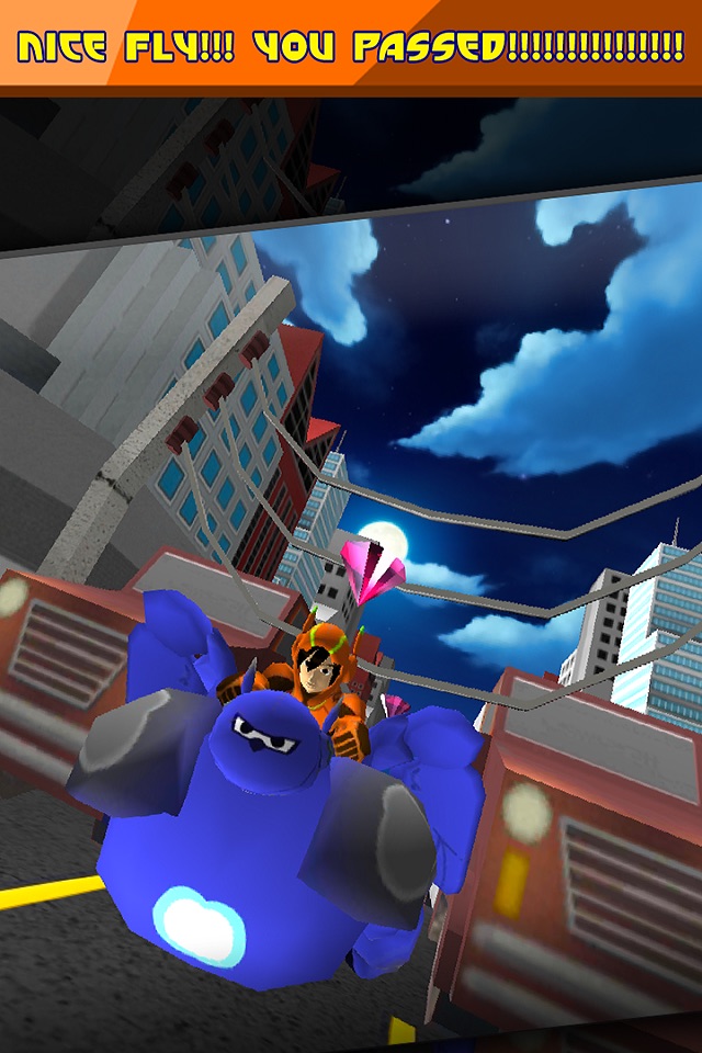 3D Big Robot Super Hero Fly Surfers : Jetpack Endless Man Arcade Run screenshot 3