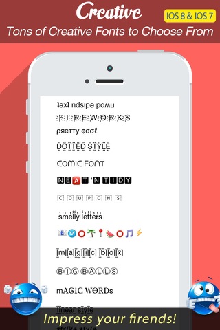 Font Keyboard Pro - Cool New Text Styles & Emoji Art Font For iMessage, Twitter, Kik, Facebook Messenger, Instagram Comments & More! screenshot 2