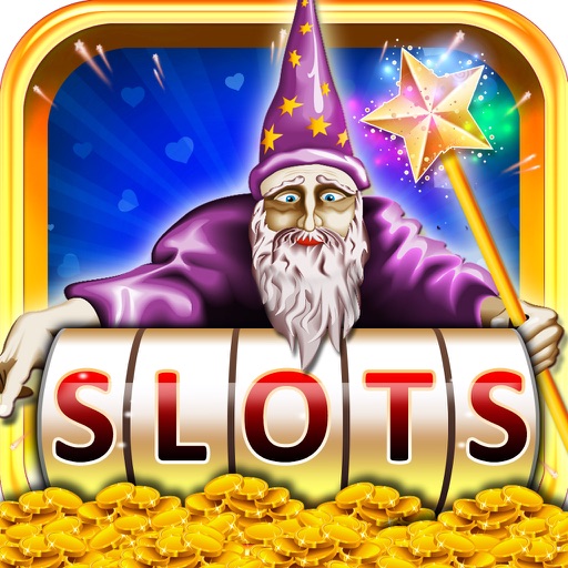 Wizard of Slots Machine - Wonderful and Magical Casino Bonus Game Icon