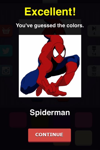 Cartoon Mania - Guess the Colors screenshot 2