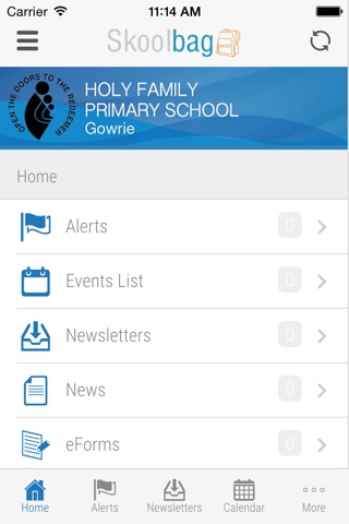 Holy Family Primary School Gowrie - Skoolbag screenshot 2