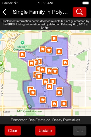 Edmonton Home Search screenshot 3