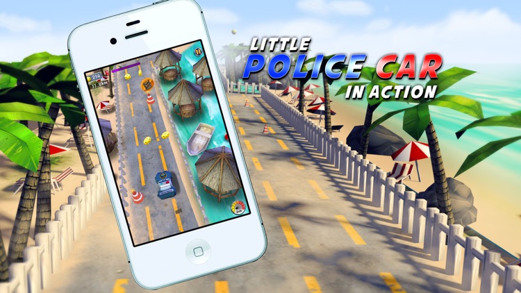 Little Police Car in Action Kids: 3D Driving Game for Kids with Cute Graphics