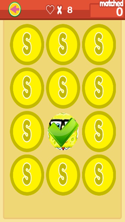 Free Matching Funny Online Game for Spongebob Edition