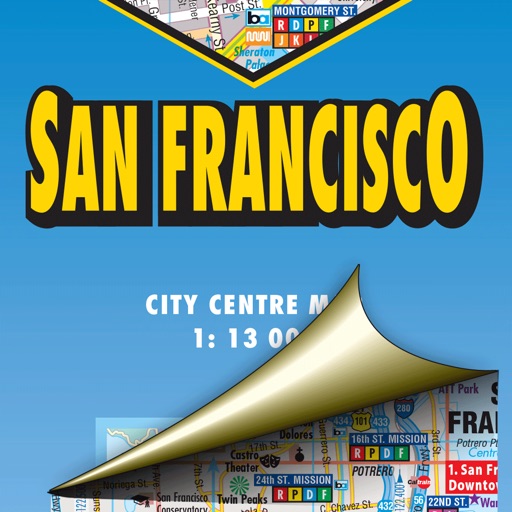 San Francisco. City map icon