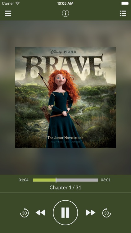 Brave: The Junior Novelization (by Disney Press) (UNABRIDGED AUDIOBOOK)