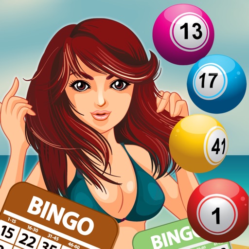Bingo Bikini Girls Casino Blitz with Vegas Party Slots and Double Big Wheel Jackpots!