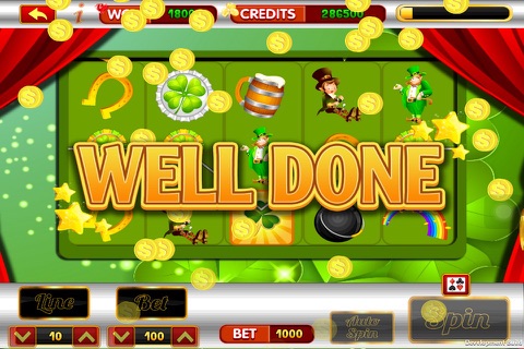 Lucky Irish Riches Bonanza Slots in Vegas Jackpot Casino Slot Machine Pro screenshot 4