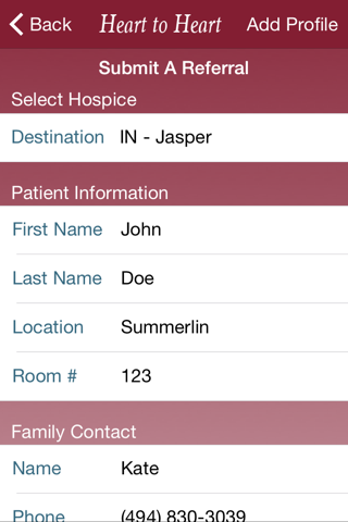 HToH Hospice screenshot 3