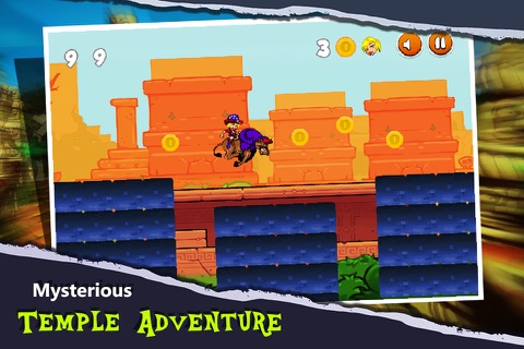Temple Adventure : Girl Bull Run screenshot 2
