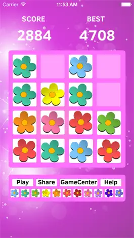 Game screenshot Flower Magic - swipe tiles 2048 edition game free hack