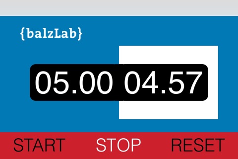 {balzLab} Chess Clock - Free Game Clock screenshot 2