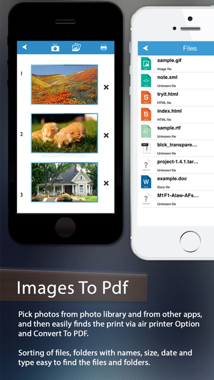 PDF Converter Pro : Convert documents, WebPages TO PDF , Air Printer screenshot-3