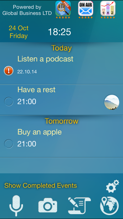 How to cancel & delete Tomorrow - Simple audio, photo and text reminder for everyone for free! from iphone & ipad 2