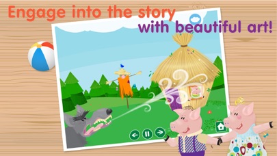 The Three Little Pigs - Interactive bedtime story book Screenshot 5