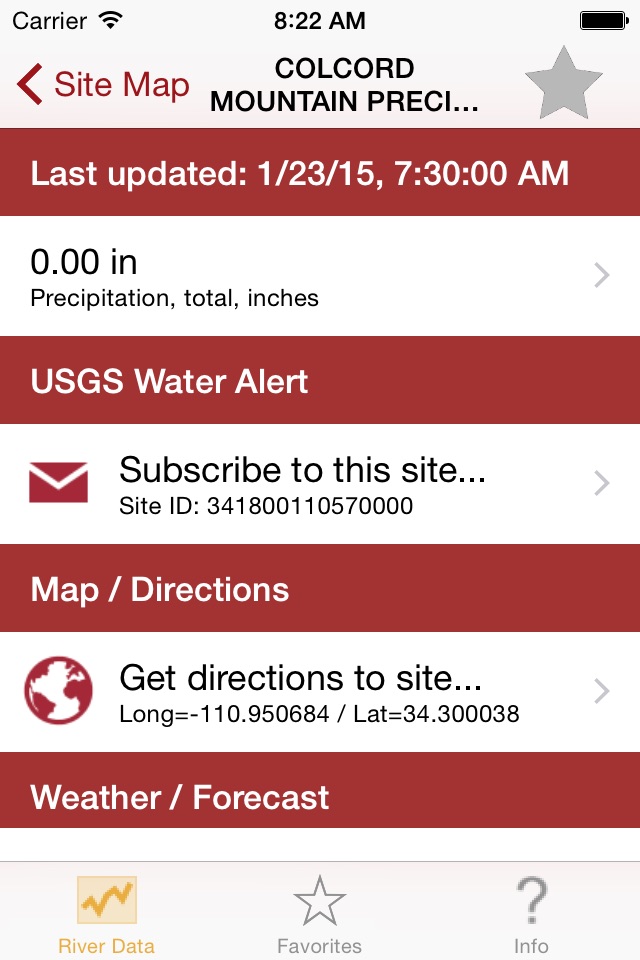 River Data Lite screenshot 2