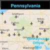 Pennsylvania Offline Map with Real Time Traffic Cameras
