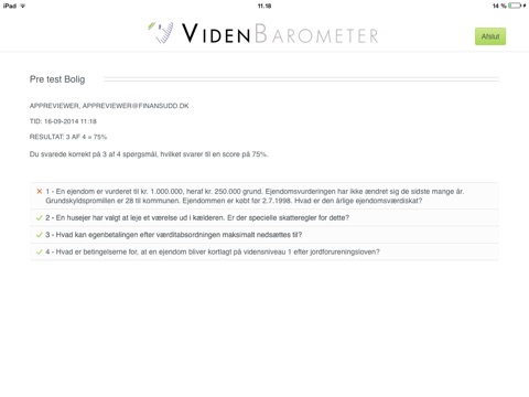 VidenBarometer screenshot 2