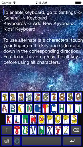 Game screenshot Kids Keyboard - Simple ABC Layout For Children of All Ages mod apk