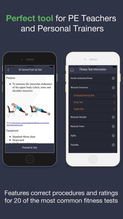 Fitness Testing & Results - Student Tracking and Personal Training Tool