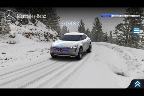 Mercedes-Benz Vision G-Code Augmented Reality screenshot 2