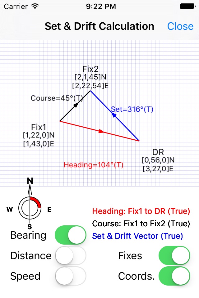 TVMDC Sailing & Marine Navigation Calculator screenshot 2