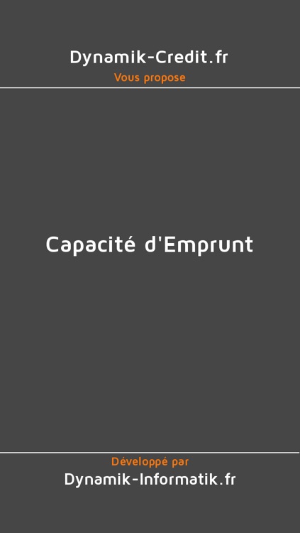 Capacité d'Emprunt