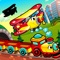 A Busy City Shadow Game: Learn and Play for Children with Vehicles