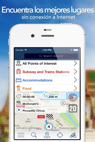 Glasgow Offline Map + City Guide Navigator, Attractions and Transports screenshot 2