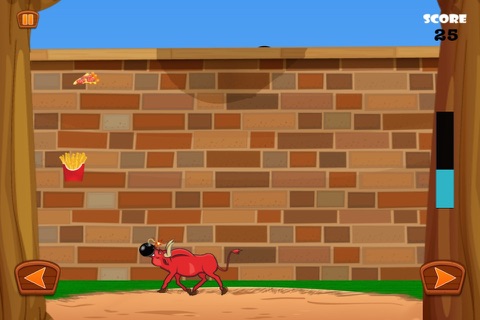 Red Raging Bull Mayhem - Hungry Animal Feeding Game screenshot 4