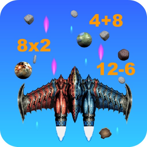 Jet Fighter Math Game for Preschool, Kindergarten, First Grade and Second Grade icon