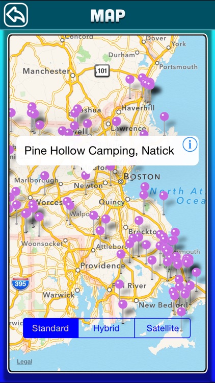 Massachusetts Campgrounds & RV Parks Offline Guide screenshot-3