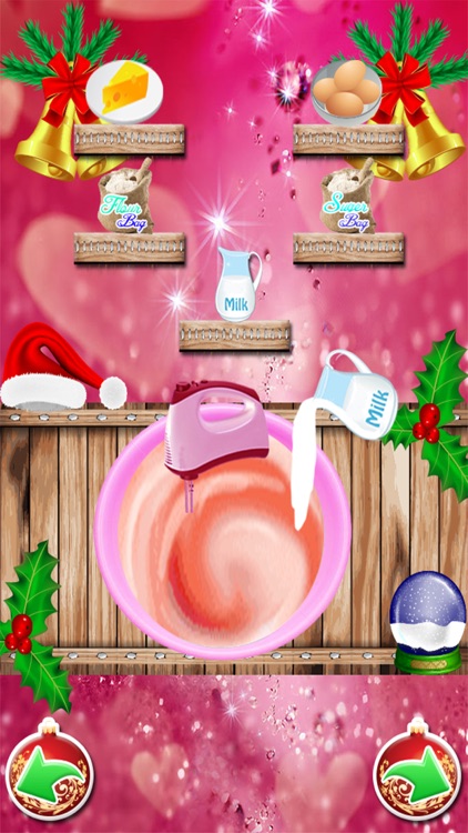 Christmas Cake Maker Salon Cooking Game